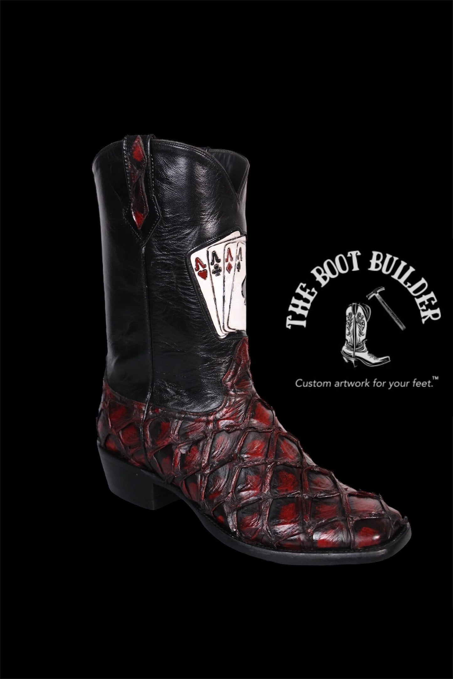 "Curly Bill" Black cherry Pirarucu